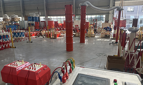 540KVA/270KV串聯(lián)諧振完成出廠實(shí)驗(yàn)整裝待發(fā)